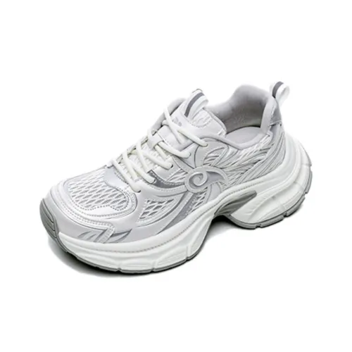 Baibianzhiheren Height Increasing Chunky Sneakers Women's
