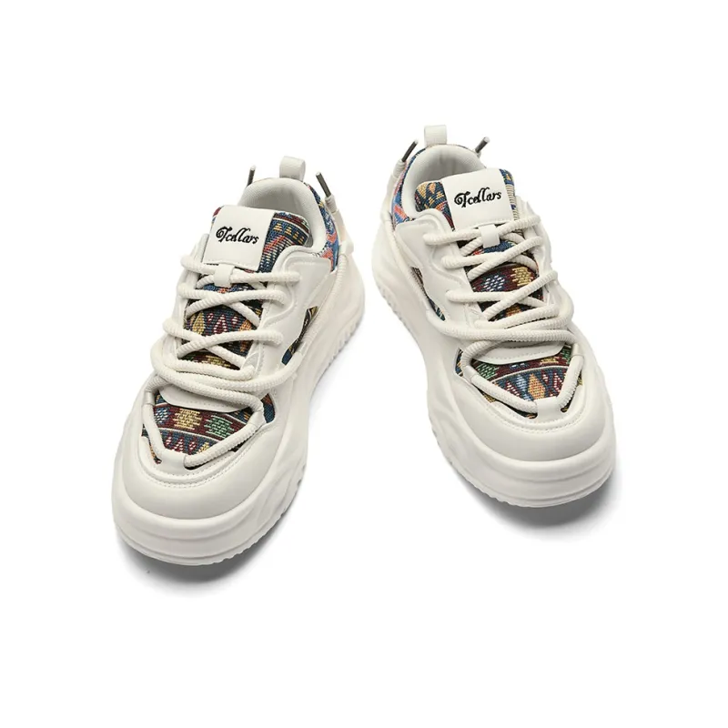 TCELLARS Abrasion Resistant Balance Lightweight Height Increasing Rebound Low Top Casual Shoes Men's-9