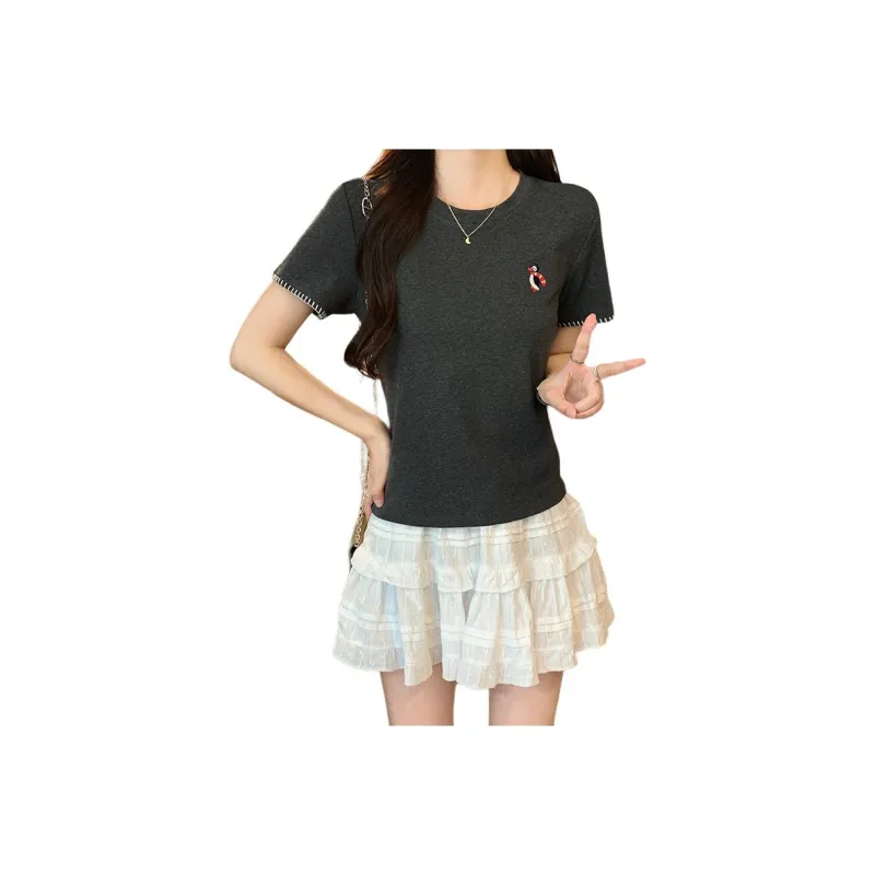 HTHK Regular Casual T Shirt Women's-6