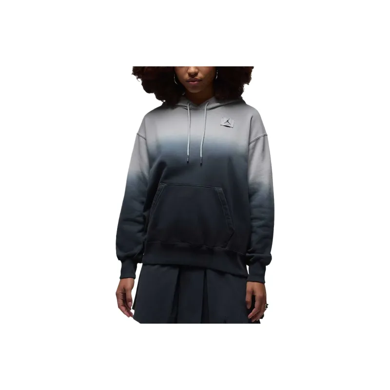 Jordan Flight Fleece Women's Satin Lined Pullover Hoodie-0