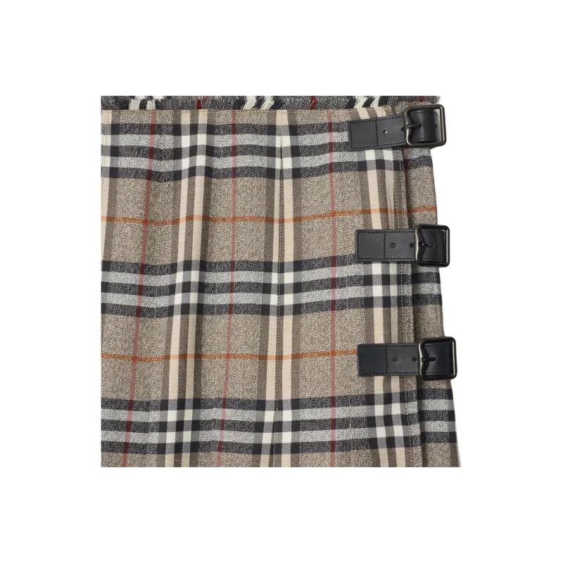 Burberry SS25 Casual Short Skirts Women's Khaki-1