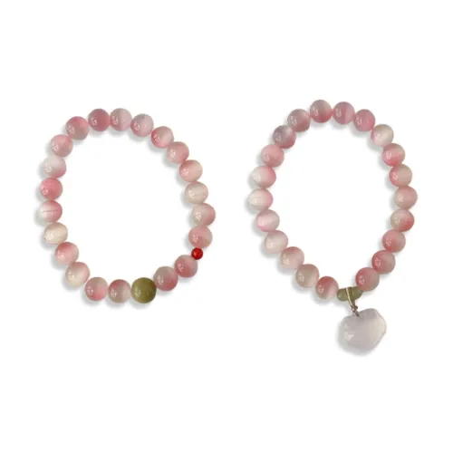 LuluCanaan Glass Cat Eye Bracelets Women's