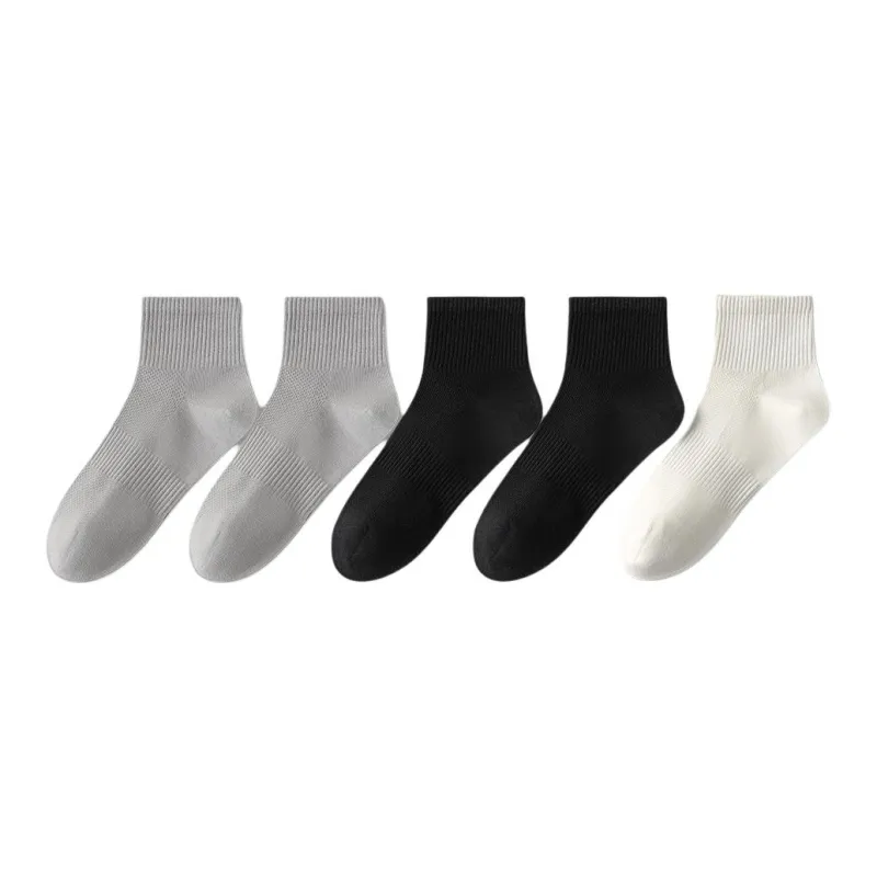 Gentle Welcome Mid Calf Socks Men's 5 Pack-6