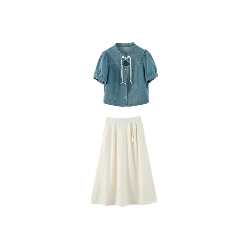 TEME Two Piece Skirt Sets Women's