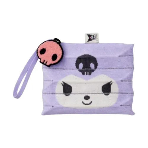 JOSEPH&STACEY Polyester Clutch Small Size Women's Lavender