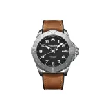 Black Dial Brown Strap A03