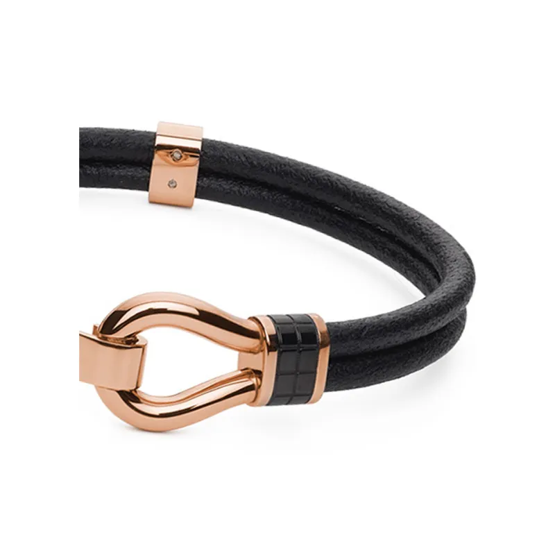 BROSWAY Titanium Steel Bracelets Men's Rose Gold-2