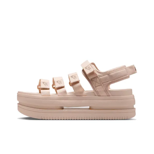 Nike Icon Classic Sandal Sanddrift Mink Brown Hemp Women's
