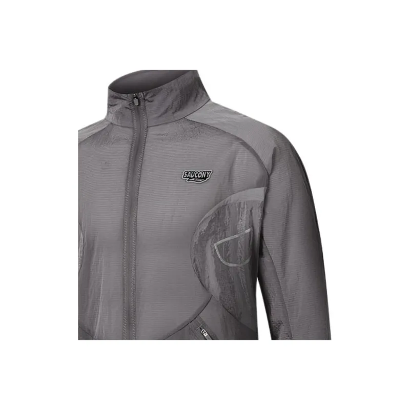 Saucony NATHAN BELL Collection Jacket Unisex Gray-2