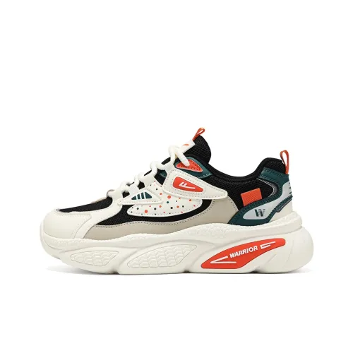 Warrior Abrasion Resistant Lightweight Height Increasing Low Top Chunky Sneakers Men's