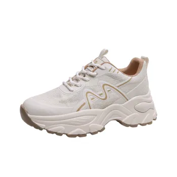 Mulinsen Abrasion Resistant Breathable Low Top Chunky Sneakers Women's