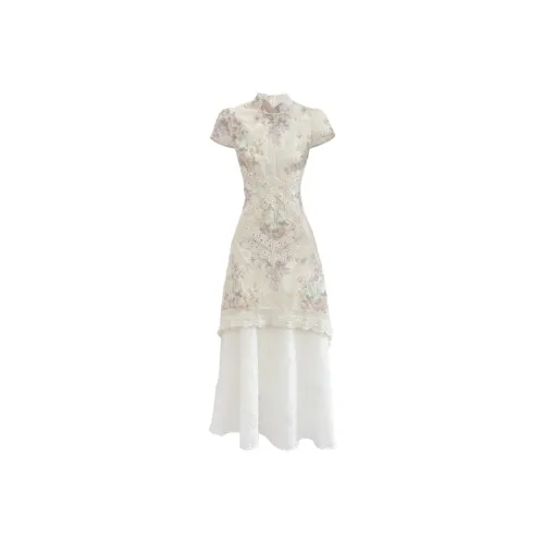 Mu Xiao Xin Short Sleeved Dress Women's