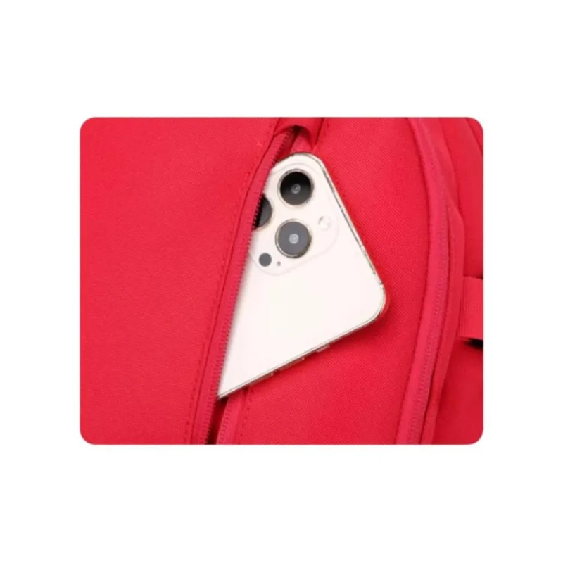 New Balance Nylon Backpack Large Size Unisex Red/Black-2