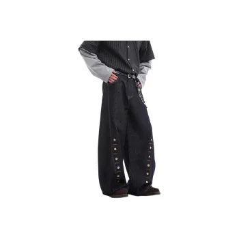 SUNSETMONENT Jeans Unisex Blue