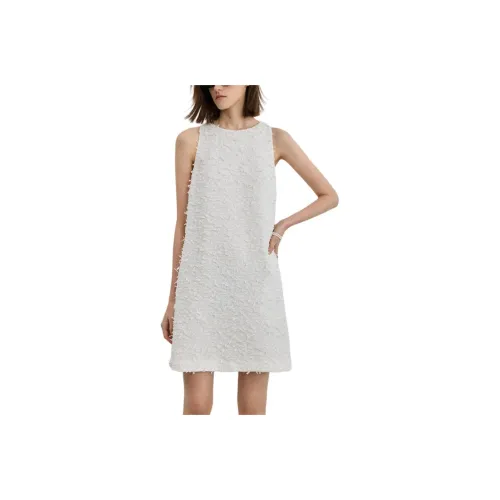 LILY Sleeveless Dresses Women's 601 White