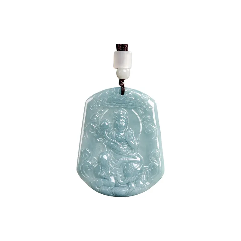 BYTHERE Glutinous Jade Jadeite Necklaces Unisex-6