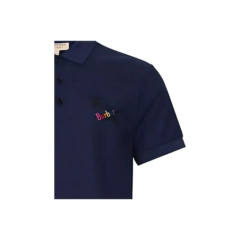 Burberry SS23 Polo Shirt Men's Navy-3