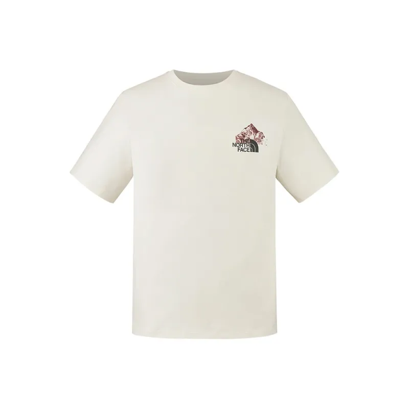 THE NORTH FACE SS25 T Shirt Men's QLI/Dune White-1