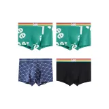 4 Pack (Green Print+Green Print+Classic Mesh Print+Black)