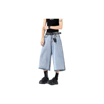 RICE NINE TEN Denim Shorts Unisex