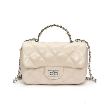 TOUTSEUL YOLO PU Handbag Regular Women's Pink/Silver/Blue/White/Black