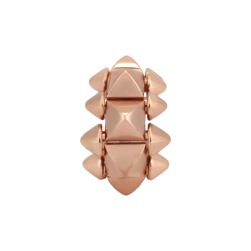 CARTIER 18K Rose Gold Earrings Women's Rose Gold-2