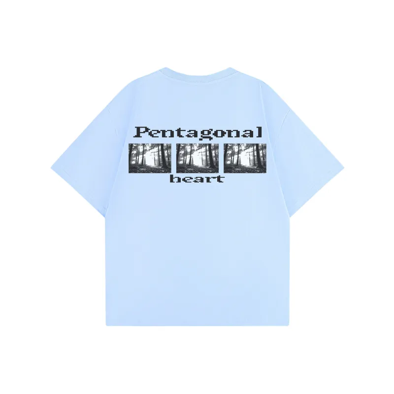 PENTAGONAL HEART T Shirt Unisex-34
