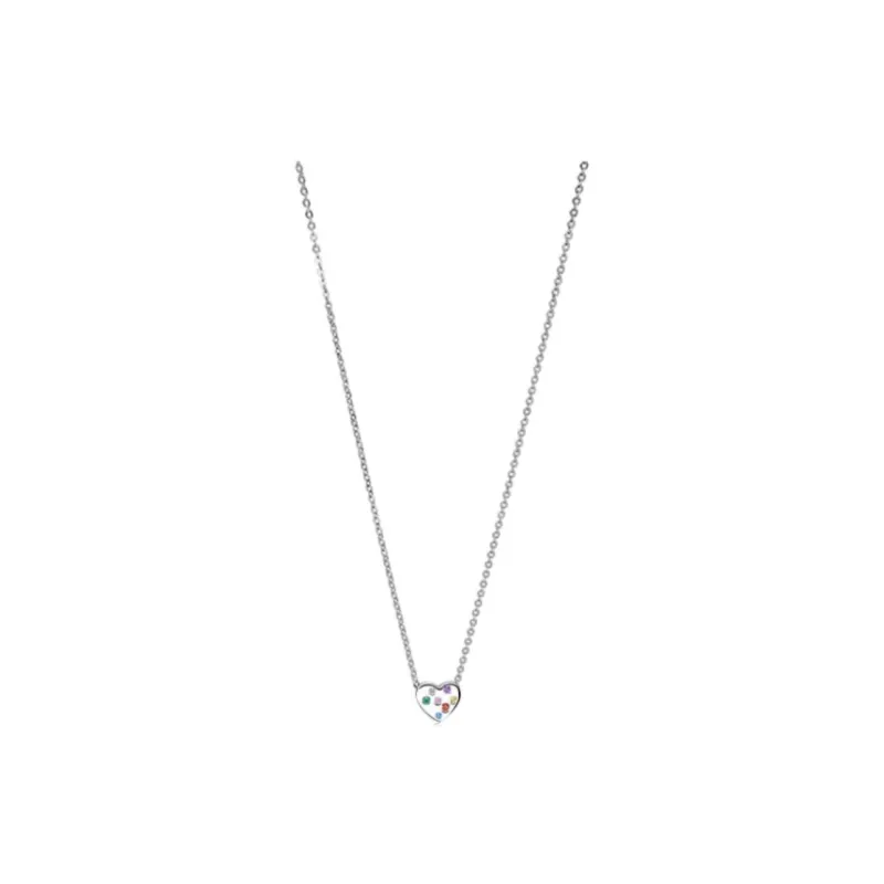 BROSWAY 925 Sterling Silver Necklaces Women's Silver-0
