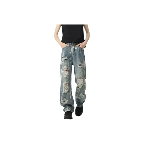 r SS24 Jeans Unisex Light Blue