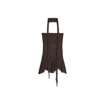 ZARA Strapless Tops Women's Brown