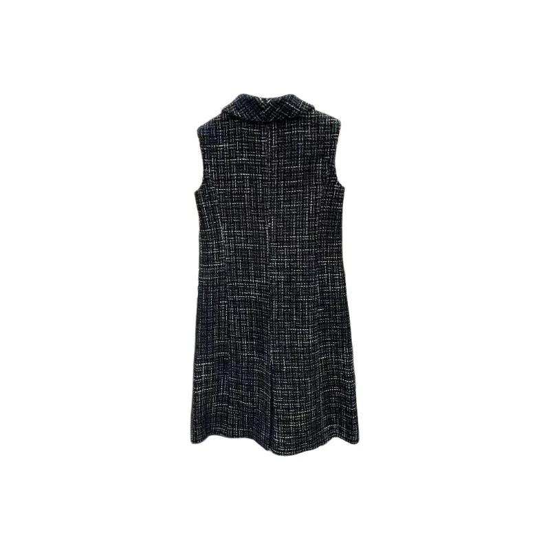 CHANEL 22A Premium Handcrafted Workshop Vest Women's Black-1