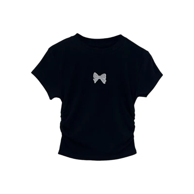 MPOX Crop Tops Women's Black-0