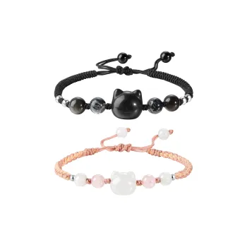 ZEGL Natural Chalcedony Bracelets Women's