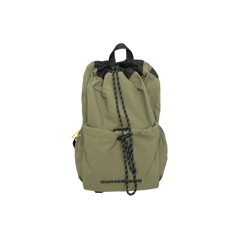 H YXIANG Nylon Backpack Regular Unisex Multicolor-2
