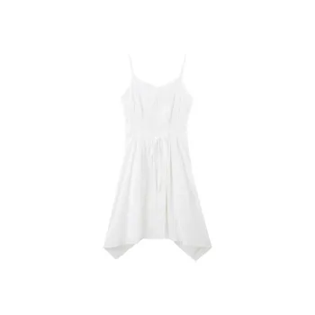 LEDIN Slip Dresses Women's White