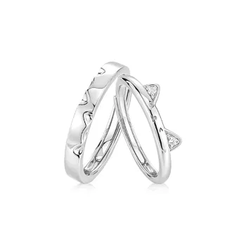 Kim Ka Fook S925 Silver Rings Unisex
