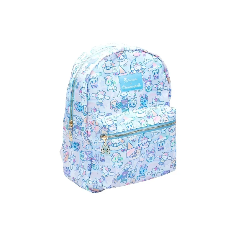 Sanrio Tokidoki, The Playful And Charming Character, Collaboration Polyester Backpack Mini Women's Blue-1