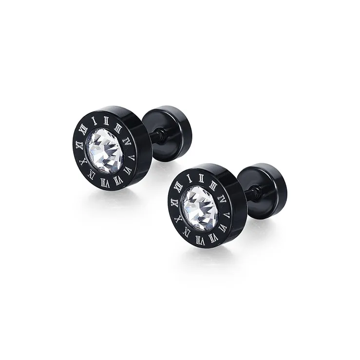 YOASOBI Alloy Stud Earrings Men's-0