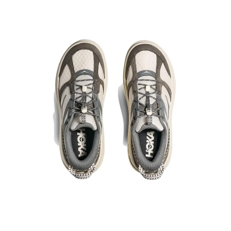HOKA ONE ONE Bondi B3LS Anti Slip Wear Resistant Low Top Casual Running Shoes Unisex Gray-2
