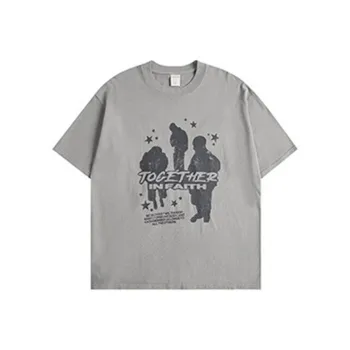 Magmode T Shirts Unisex Concrete Gray