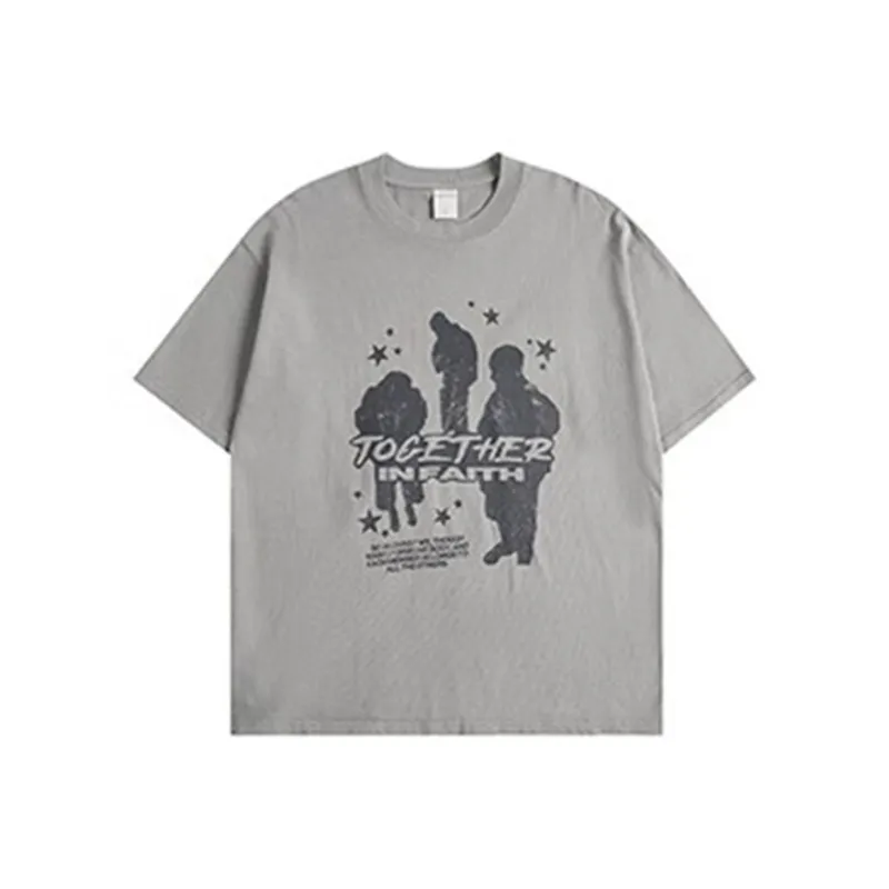 Magmode T Shirts Unisex Concrete Gray-0