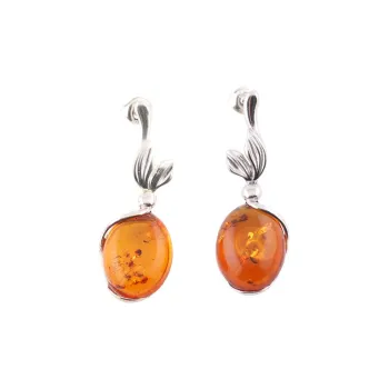 S&A Fine Jade Earrings Women's