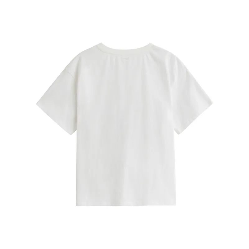Inman T Shirts Women's Pearl White-1
