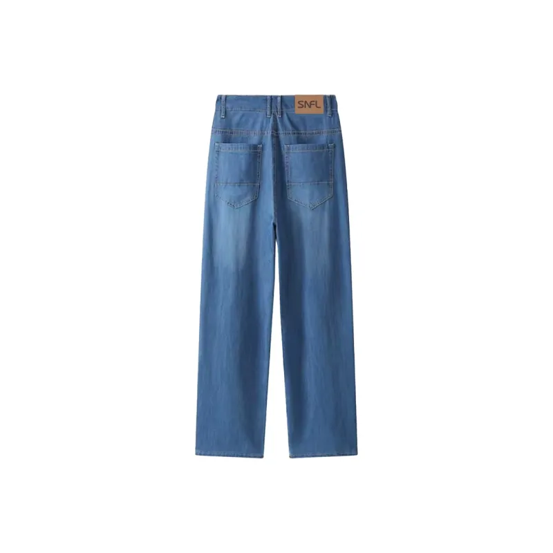 SNOW FLYING Jeans Unisex Blue-1