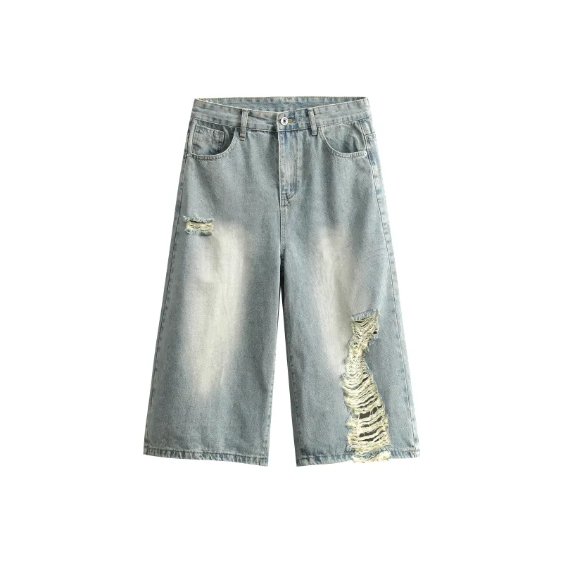 YATSI Denim Shorts Unisex-0
