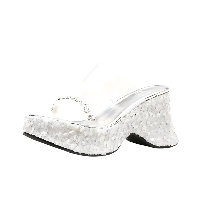 LXVB Rubber Sole Slip Resistant Slide Slippers Women's-3