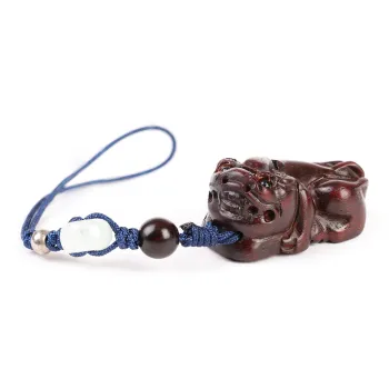Santan Lodge Pterocarpus Pendants Unisex