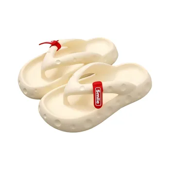 Ke Jiayi Flip Flops Women's Summer EVA Platform Solid Color Versatile Fashion Outerwear Seaside Sandal