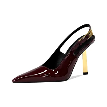 GOSO Slim Heel High Heels Women's Red