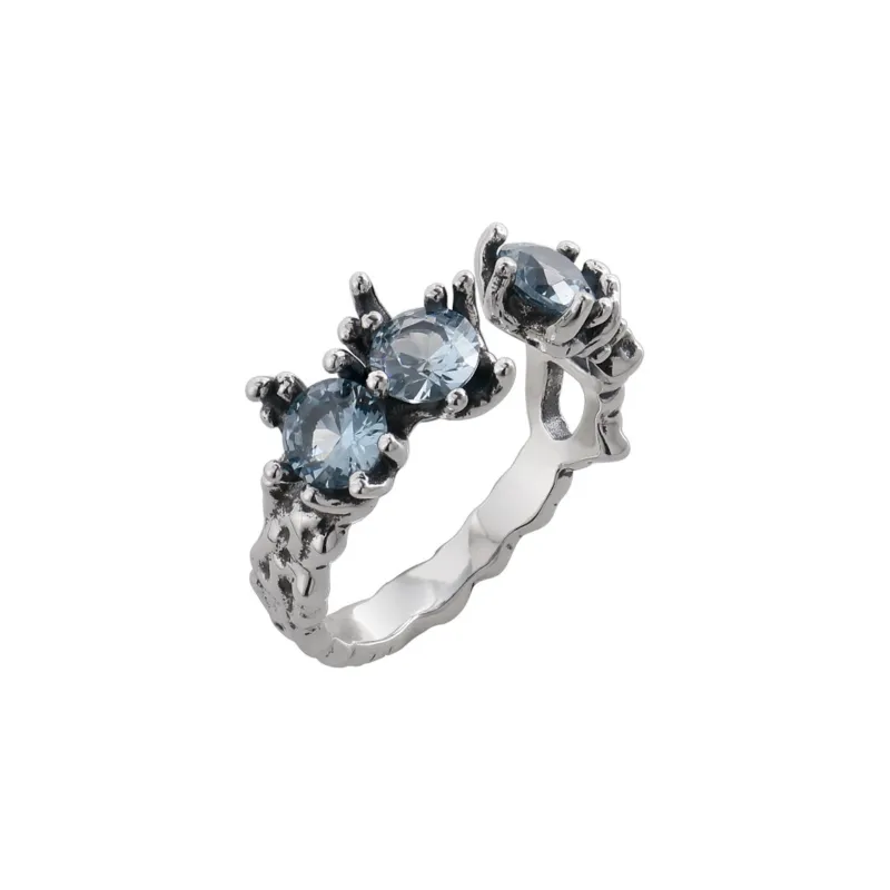 WEST ISLAND S925 Silver Rings Women's-4